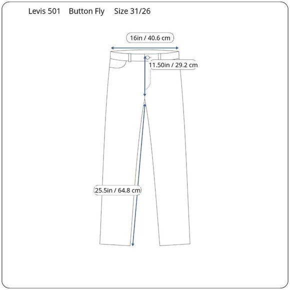 Levis 501 Original Fit Womens Sz 31 Button Fly Straight Leg High Rise Blue - Picture 6 of 13